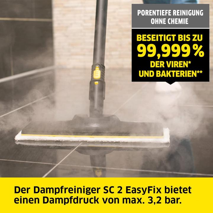 Actual product image Kärcher SC 2 Easy Fix (3.20 bar, 1500 W)