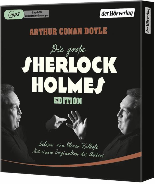 Produktbild Die grosse Sherlock-Holmes-Edition (Arthur Conan Doyle, Oliver Kalkofe, Gisbert Haefs, Kai Lüftner, Nikolai Stingl, Deutsch)