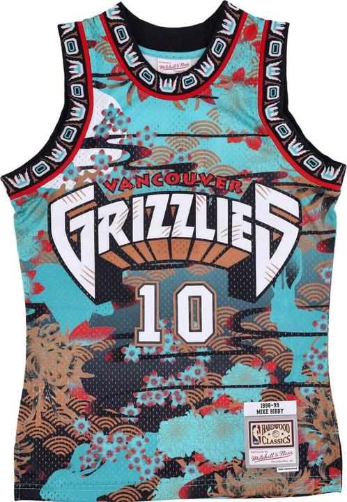 Mitchell & Ness Swingman Jersey Vancouver Grizzlies ASIAN Mike Bibby - S (S)