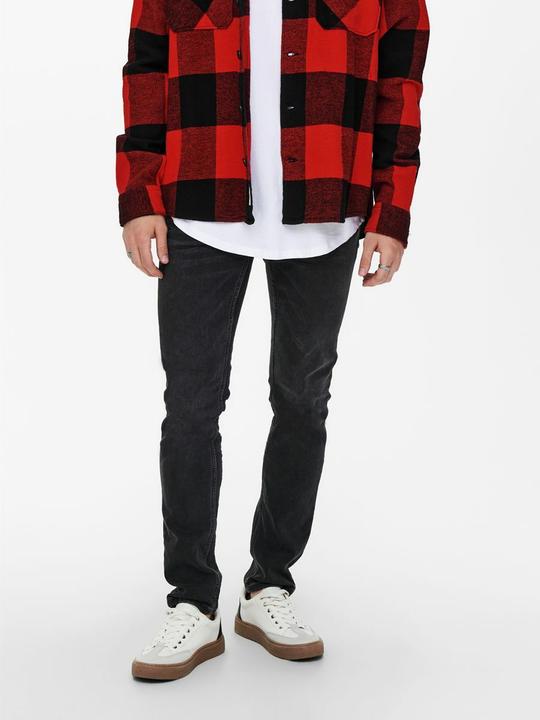Image du produit Only & Sons ONSLoom Jog Black Jeans coupe slim (32)