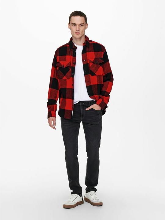 Image du produit Only & Sons ONSLoom Jog Black Jeans coupe slim (32)