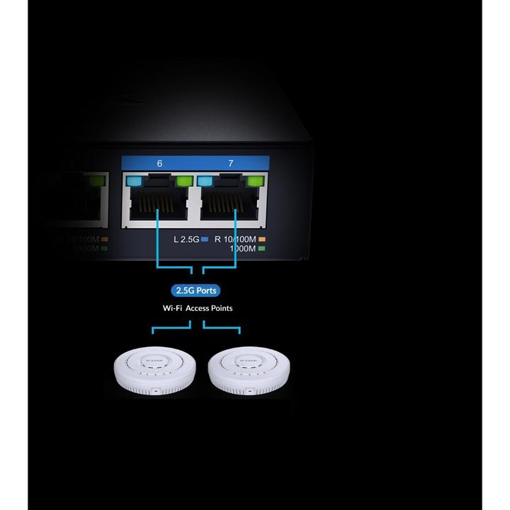 Image du produit D-Link DMS-107/E Switch (7 Ports)