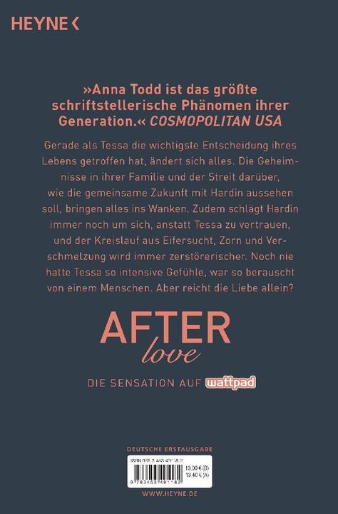 Immagine prodotto After love (Tedesco, Anna Todd, 2015)