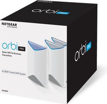 Actual product image Netgear Orbi Pro SRK60B03 Mesh WiFi 3 pack