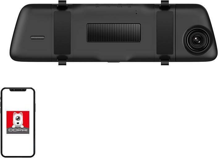 Image du produit DDpai Caméra Dash Mola E3 1440p (Récepteur GPS, WiFi, Microphone intégré, Indicateur intégré, 2K)