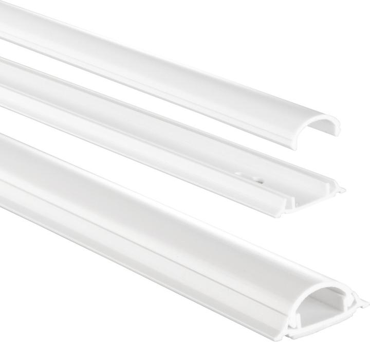 Produktbild Hama PVC-Kabelkanal, halbrund (Kabelkanal, 100 cm)
