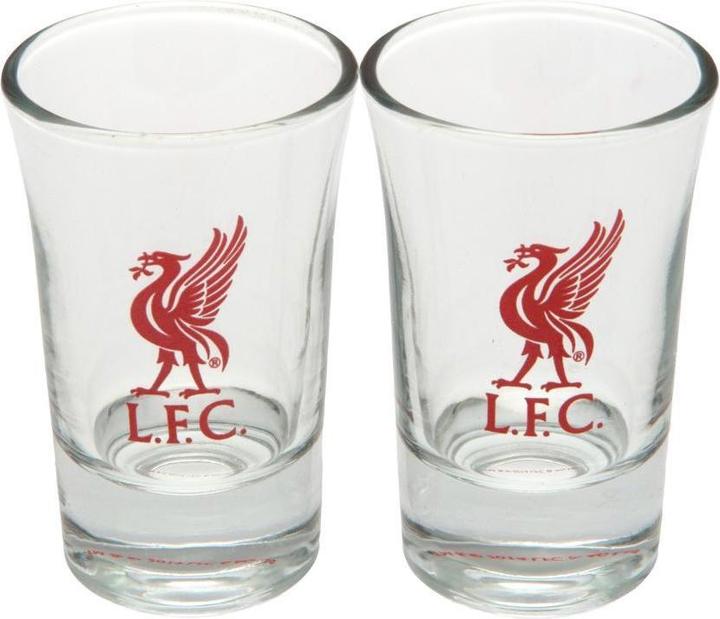 Actual product image Liverpool FC shot glasses 2-pack (0.50 dl, 2 x, Shot glass)