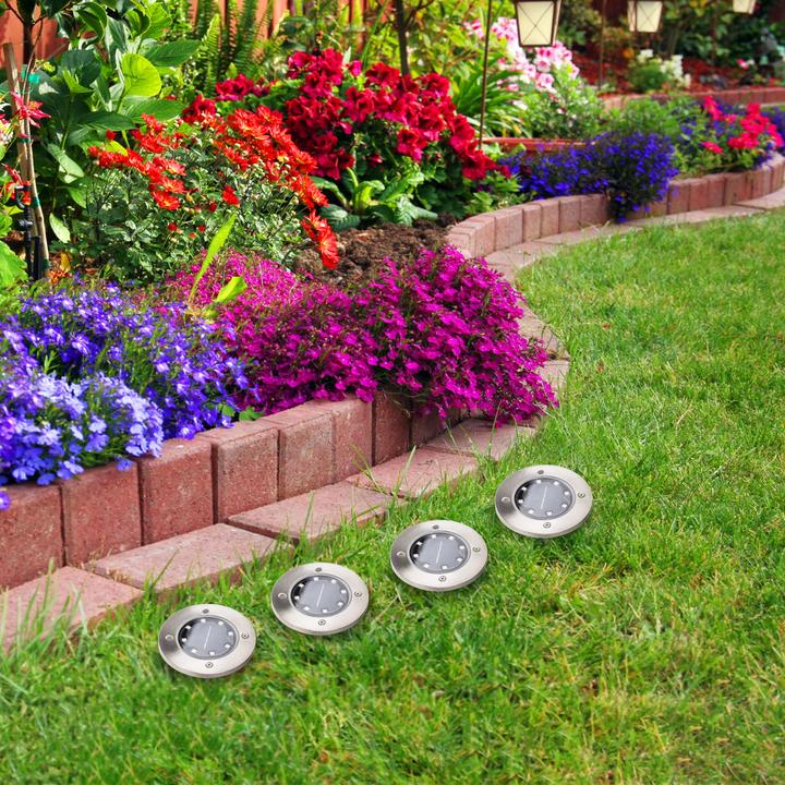Produktbild Out of the blue LED-Garten-Bodenleuchten, 4er-Set (IP44)