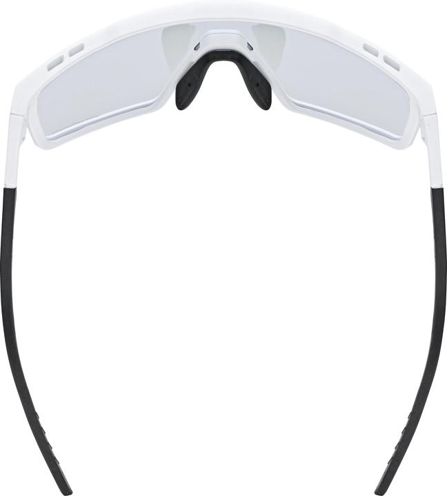 Actual product image Uvex Sports mtn perform small V (White Matt, variomatic litemirror blue (S1-3))