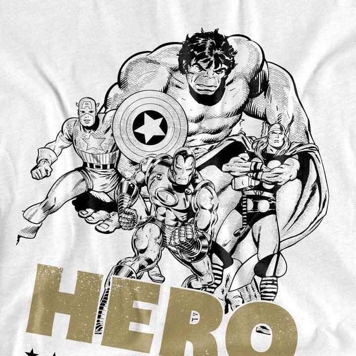 Image du produit Hasbro - T-shirt HERO GROUP - Adulte (M)