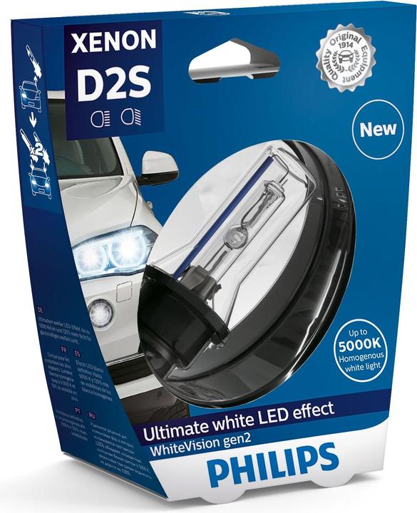 Actual product image Philips 85122WHV2S1 (D2S)