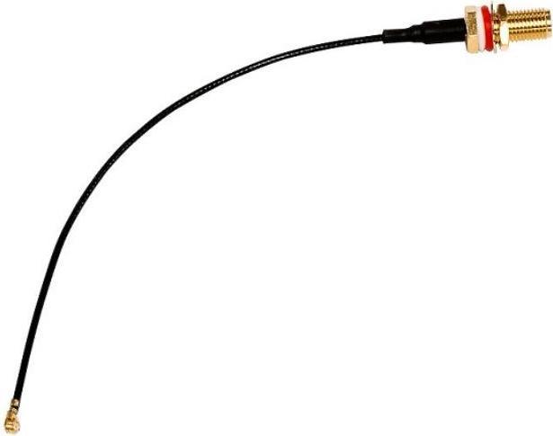 Image du produit MikroTik ACSMAUFL - U.fl-SMA (femelle) - queue de cochon (Câble d'antenne)