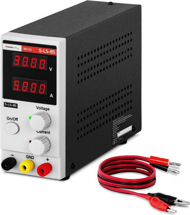 Produktbild Stamos Labornetzgerät regelbar Labornetzteil Netzgerät Netzteil Trafo 30 V 5 A DC