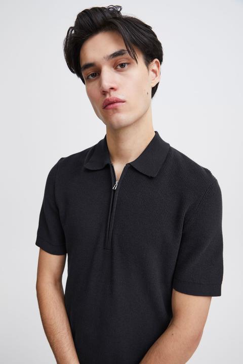 Actual product image Casual Friday CFKarl knit polo with halfzip 20505092 (3XL)