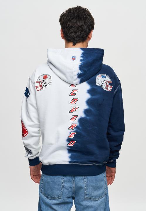 Produktbild Recovered Re:covered Fleece Hoody - INK DYE New England Patriots - XL (XL)