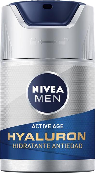 Produktbild NIVEA Men Active Age Hyaluron (50 ml, Tagescreme, SPF 15)