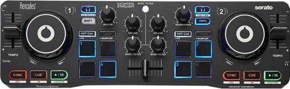 Actual product image Hercules DJ Starter Kit DJ Set with Stand Silver