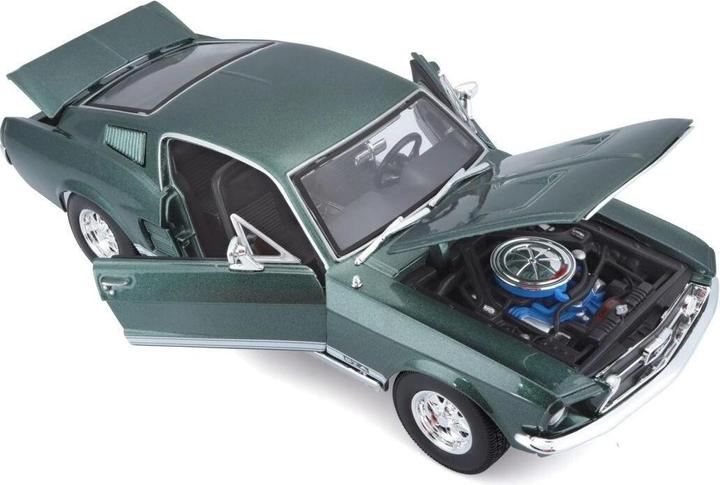 Image du produit Maisto Ford Mustang 1967 1/18 vert foncé