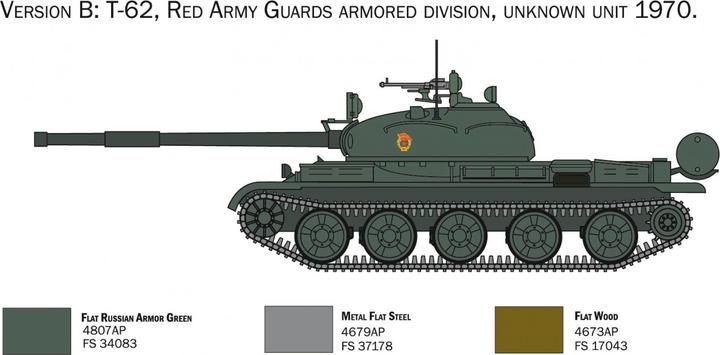 Immagine prodotto 1:72 Rus. Carro armato T-62