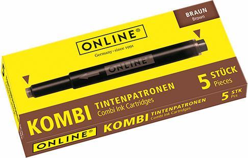 Produktbild Online Tintenpatronen Kombi (Tintenfass, Braun)