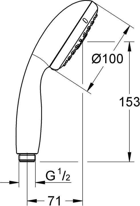 Immagine prodotto Grohe Tempesta 100 (3 Tipi di raggi, 12 l/min)