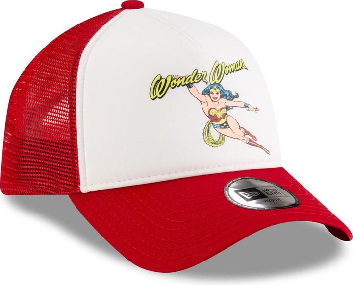 Actual product image New Era Kinder Trucker Mesh Cap - Wonder Woman (55, 56, 54 C)