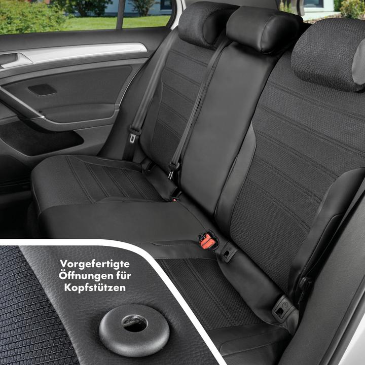 Image du produit Walser Housse de siège pour Skoda YETI (5L) 05/2009-12/2017, 1 housse de banquette arrière