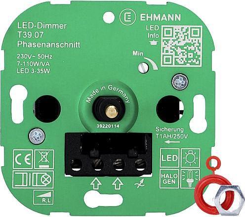 Produktbild Ehmann T3907 UP Dimmer für LED und Energiesparlampen