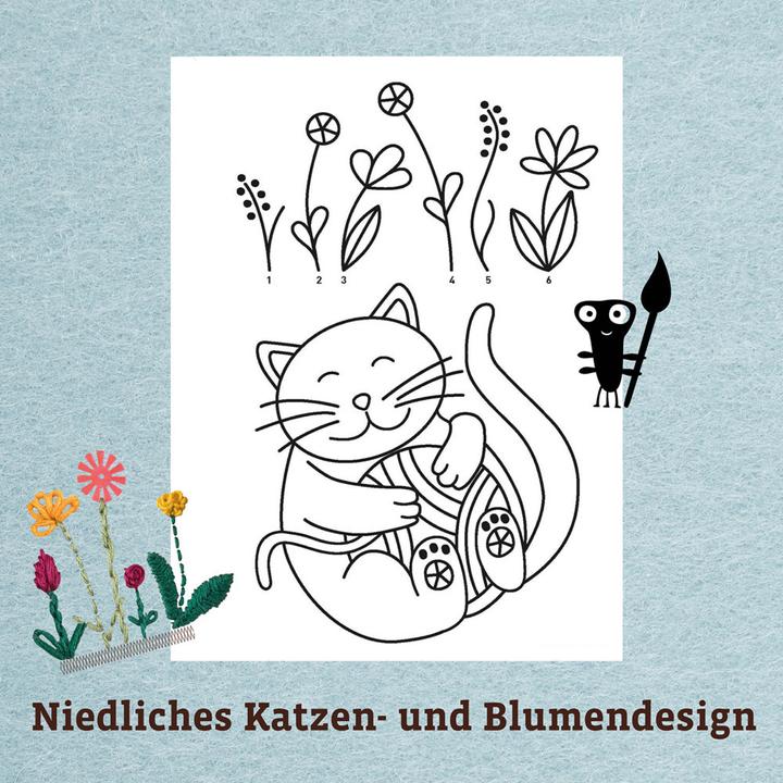 Actual product image Kosmos Embroidery creative set