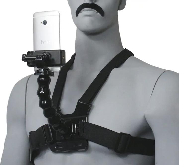 Actual product image PhoneLook Universal breastplate (GoPro Hero 8, GoPro Hero 10, GoPro Hero 11, GoPro Hero 9, DJI Osmo Action, Osmo Action 3)