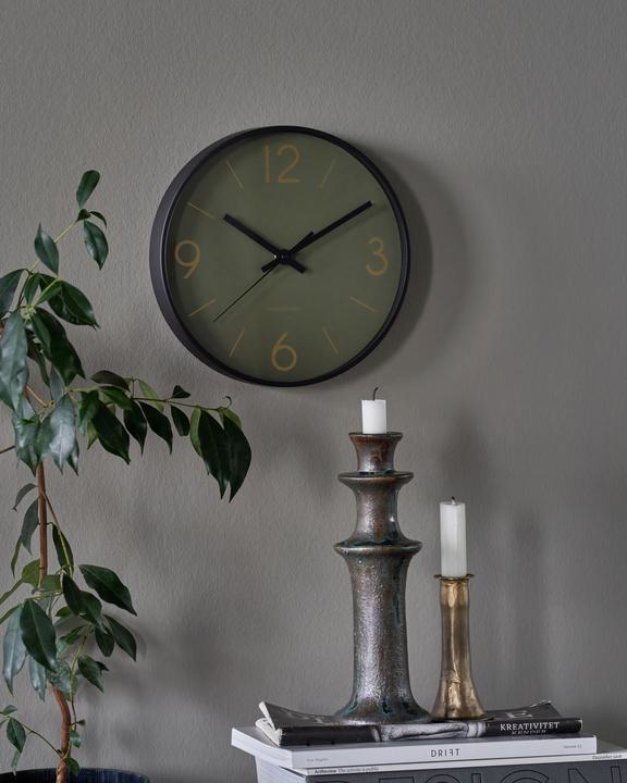 Image du produit House Doctor Horloge murale, HDTime, vert foncé (24.80 cm)