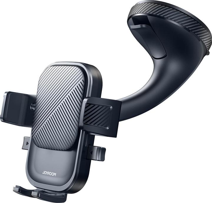 Joyroom JR-OK6 car phone holder on the dashboard - black
