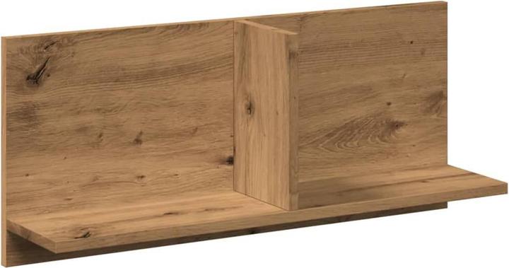 Productafbeelding VidaXL Wandplank Hangende plank Boekenplank Zwevende plank Wandplank Artisanaal eiken (70 x 16,5 x 30 cm)