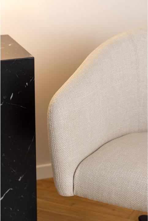 Actual product image AC Design Ramsey armchair 72 cm x 76 cm, beige