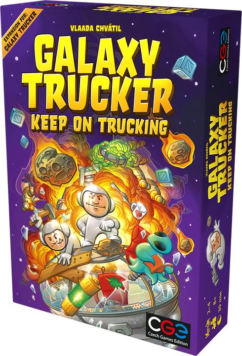 Image du produit Czech games edition CZ118 - Galaxy Trucker 2nd Edition : Immer weiter!, jeu de société, pour 2-4 joueurs (extension DE) (Allemand)