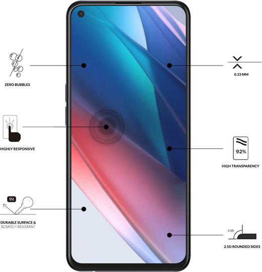 Produktbild Eiger Mountain Glass Clear (1 Stück, Oppo Find X3 Lite)