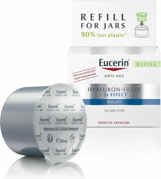 Produktbild Eucerin Hyaluron Filler Night Refill Face Cream 50ml (50 ml)