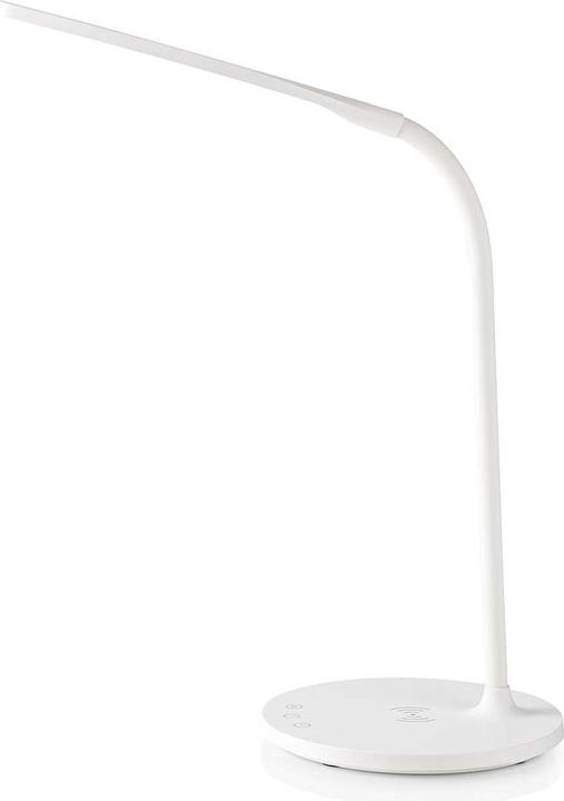 Produktbild Nedis LED-Lampe mit Wireless-Ladegerät - DimmSchalter - LED - 15 W - mit Dimmung - Kaltweiss/Naturwe (350 lm)