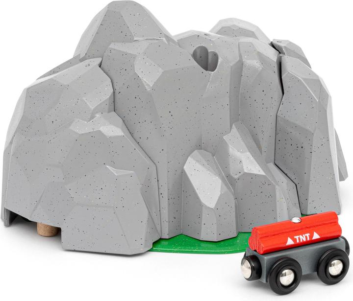 Productafbeelding Ravensburger BRIO World - 36044 Tunnel met opblaasfunctie | Treinset voor kinderen vanaf 3 jaar