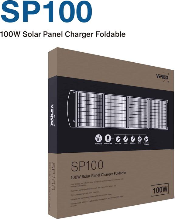Actual product image Verico Solar module 100 W (100 W, 3.80 kg)