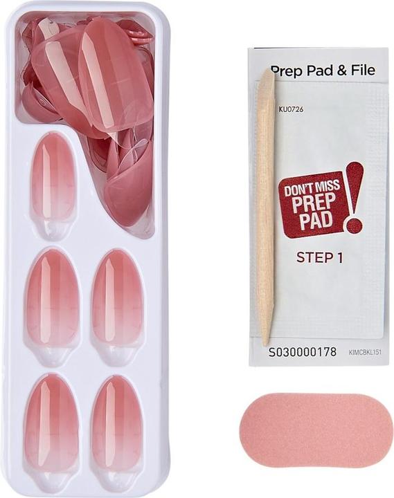 Image du produit KISS Bare mais mieux (Colle à ongles, Rose moyen Serenity)