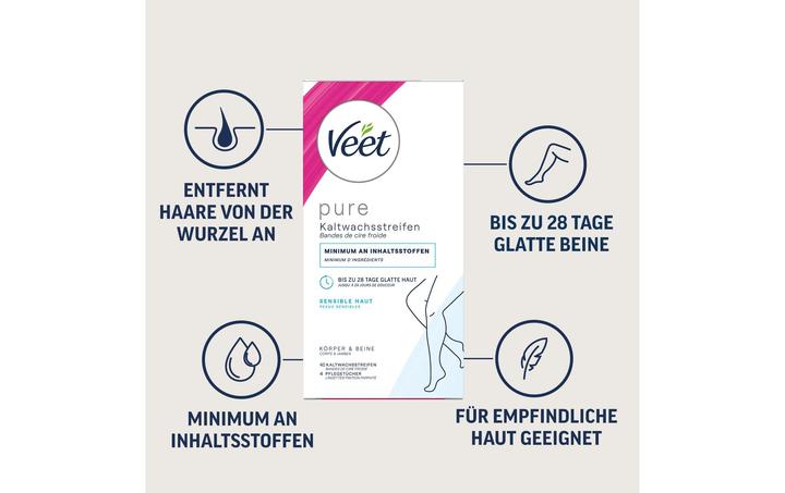 Produktbild Veet Kaltwachsstreifen (40 x, 91 g)