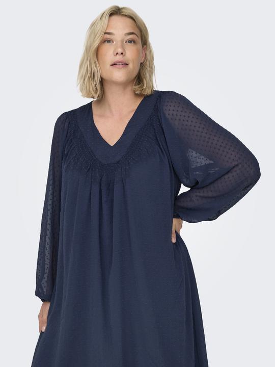 Actual product image Only Regular fit V-neck Elasticated cuffs Midi dress Dress (50)