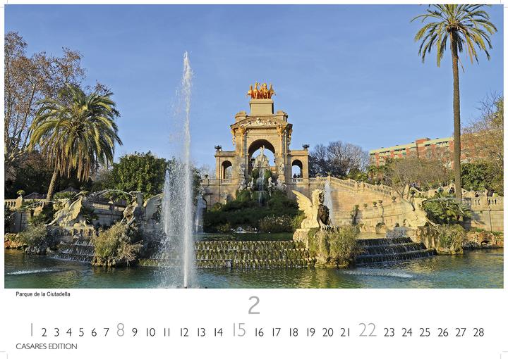 Actual product image Barcelona 2026 L 35x50cm (35 x 50 cm, German)