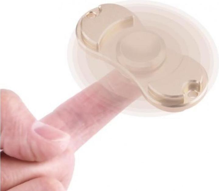 Produktbild FidgetSpinner Duo Spinner 2-Wing Aluminium