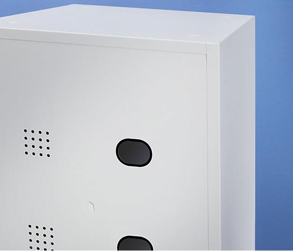 Image du produit kaiserkraft Armoire pour ordinateur portable (78.20 cm, 190 cm)
