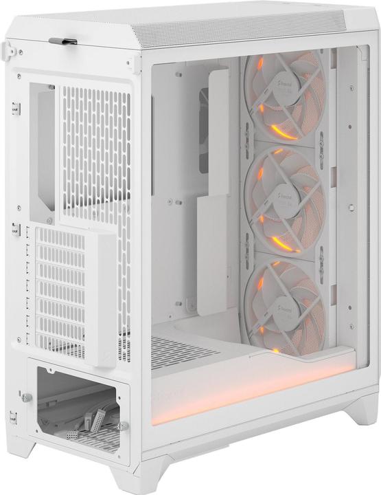Actual product image Fractal Meshify 3 Ambience Pro RGB Clear Tint White (mATX, Mini-ITX, ATX, E-ATX)