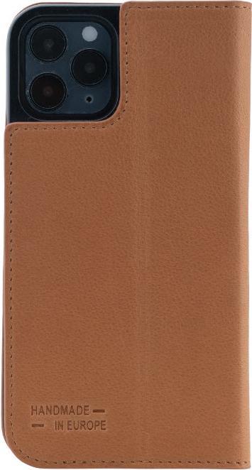 Produktbild JT Berlin iPhone 12 Pro Max - Tegel Flip Case cognac (Apple iPhone 12 Pro Max)
