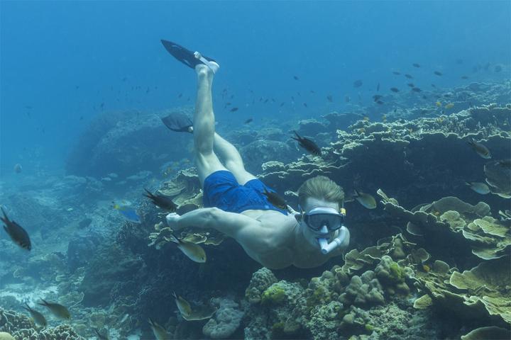 Actual product image Bestway Spark Wave Snorkel Set