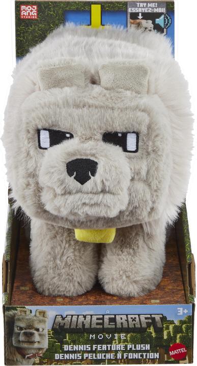 Actual product image Minecraft Dennis the Wolf (24.10 cm)
